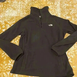 North face front pouch soft fleece pull over medium
